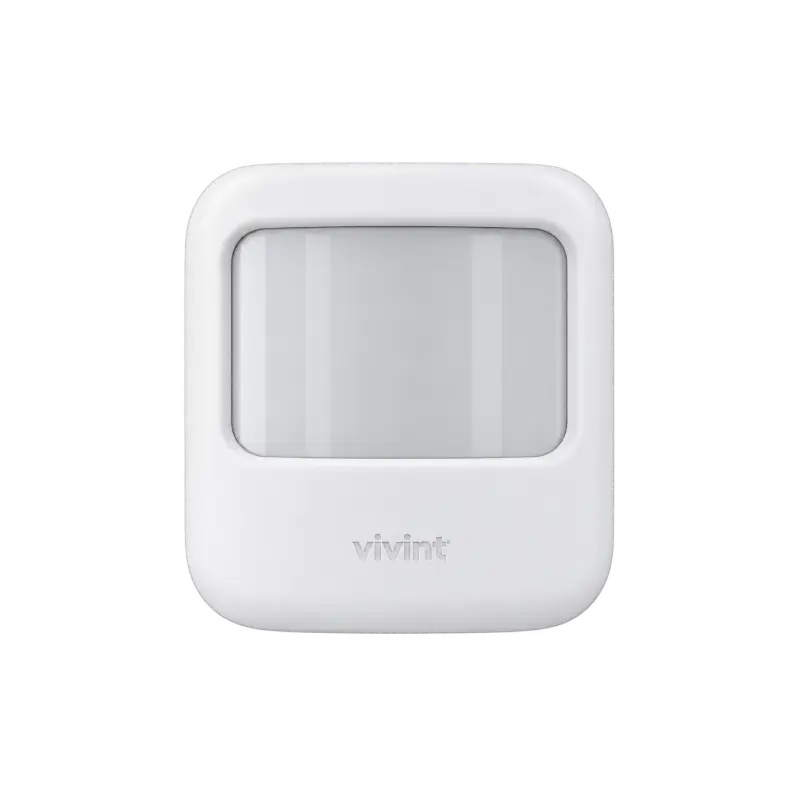 Sensor de movimiento Vivint blanco para sistema de seguridad del hogar